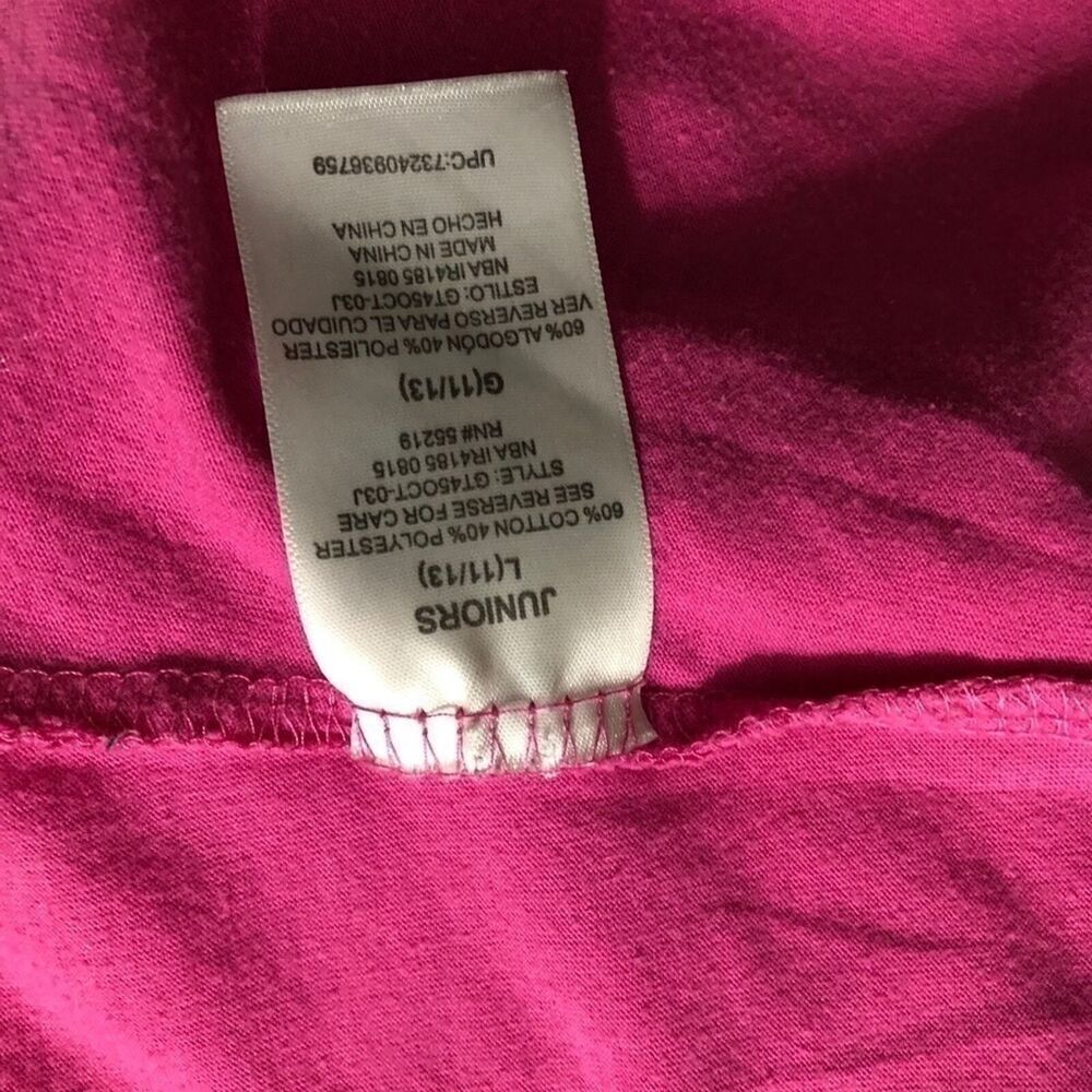 Disney Pink Juniors Top - Large​ - Picture 9 of 11